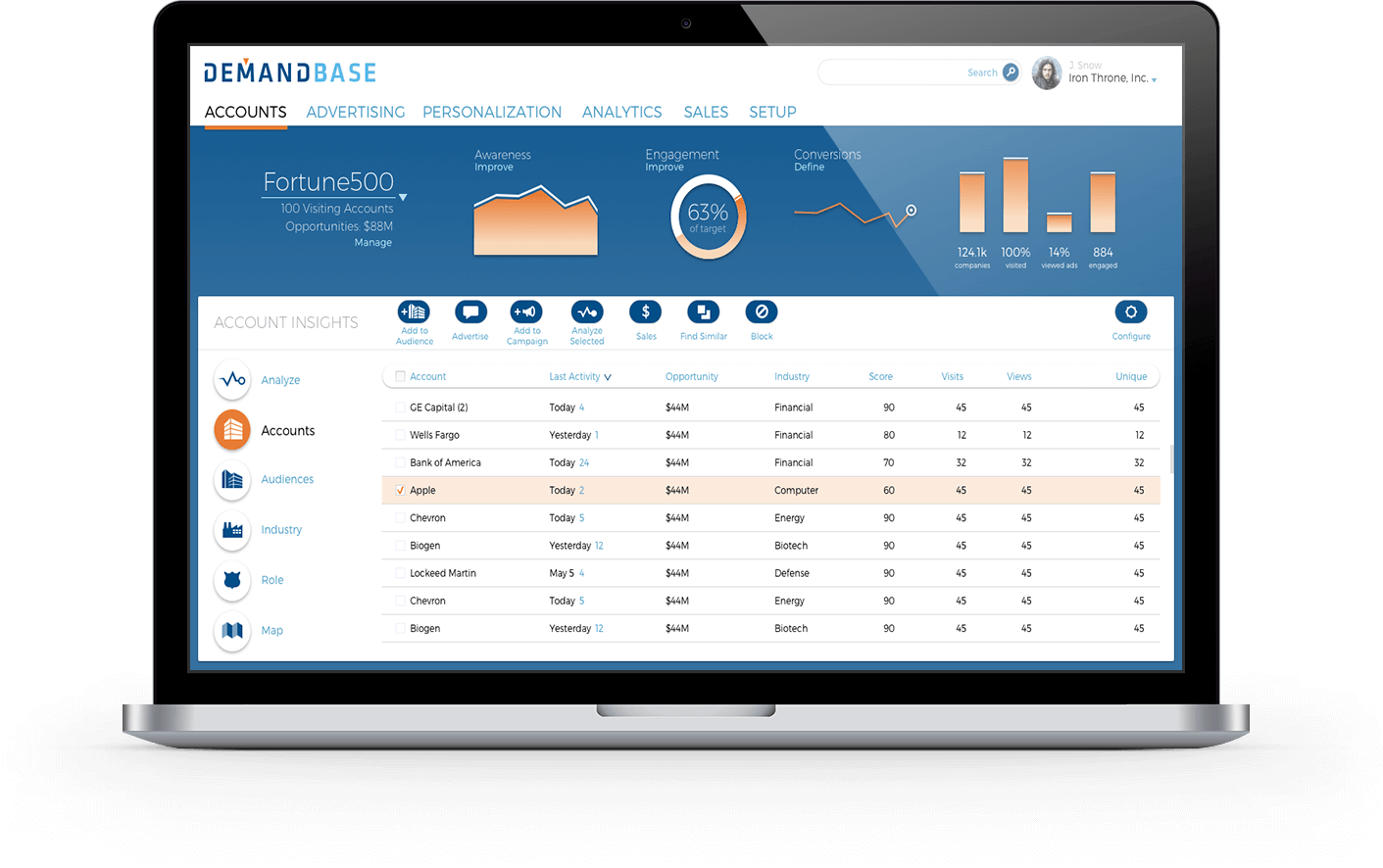 Demandbase portfolio image