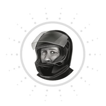 Caricature of Pierre Granier, Program Executive